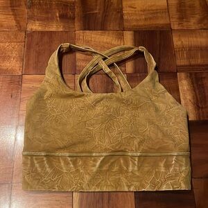Lululemon Sports Bra Size 4 - Mustard